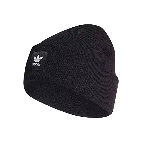 adidas AC Cuff Knit Gorro, Unisex Adulto, Negro, OSF