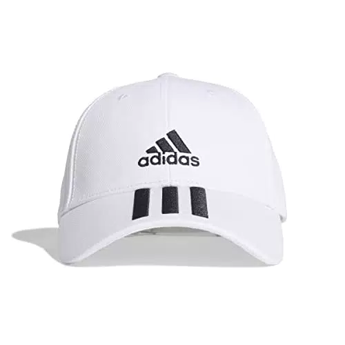 adidas Bball 3S Cap CT Gorra, Unisex Adulto, White/Black/Black