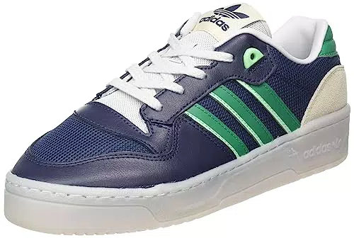 adidas Rivalry Low, Sneaker Hombre, Shadow Navy/Court Green/Dash Grey
