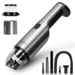Aigostar Aspirador de Mano inalámbrico Aspirador de Mano Recargable USB. Aspirador inalámbrico para Coche o pequeñas limpiezas en casa