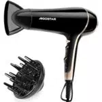 Aigostar Secador de Pelo Profesional 2400W Secador Iónico 2 Velocidades y 3 Temperaturas Incluye Difusor y Boquilla Concentradora de Calor - Lora