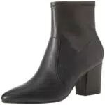 Amazon Essentials Bota Ajustada con tacón elástico Mujer