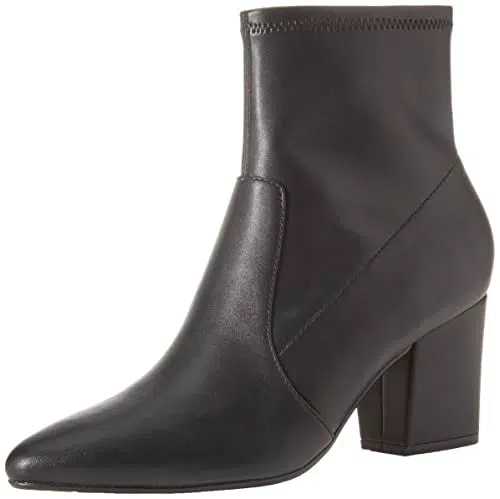 Amazon Essentials Bota Ajustada con tacón elástico Mujer