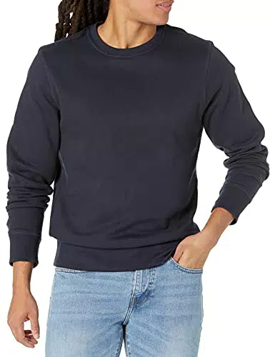 Amazon Essentials Sudadera de Forro Polar con Cuello Redondo Hombre