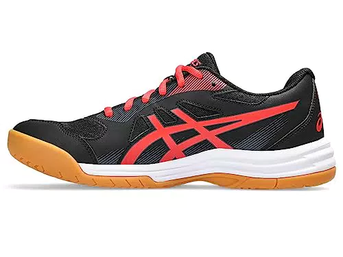ASICS Upcourt 5, Sneaker Hombre, Black/Classic Red