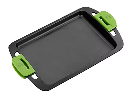 Bra A401740 - Plancha Asar, Aluminio, Negro, 41 cm con las asas