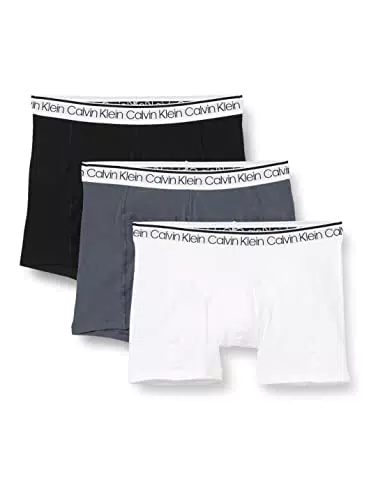 Calvin Klein Hombre Pack de 3 Bóxer Brief, Multicolor
