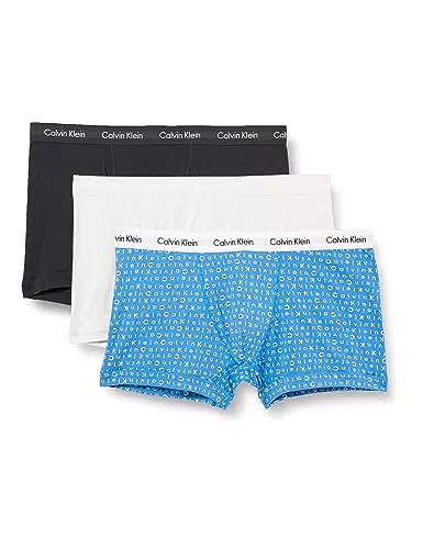 Calvin Klein Trunk 3Pk 000NB2665A, Boxer para Hombre