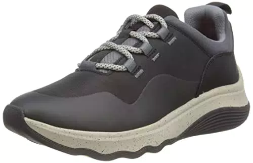 Clarks Jaunt Lace, Zapatillas Mujer, Negro