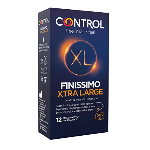 Control Preservativos XL - 12 Unidades