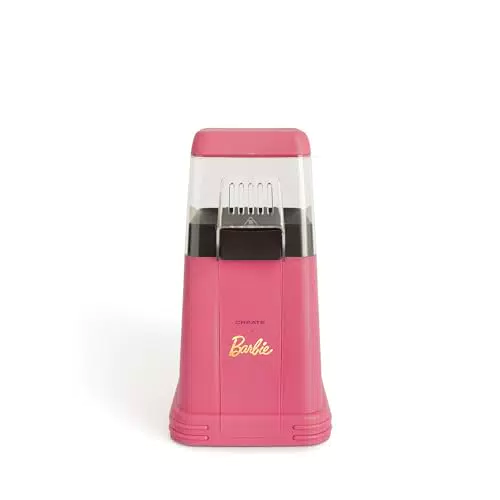 CREATE/POPCORN MAKER/Máquina Eléctrica de Palomitas de Maíz Rosa Barbie/Sin aceites o grasas