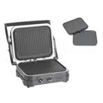 Cuisinart GR47BE Plancha y Grill, Placas Intercambiables Antiadherentes
