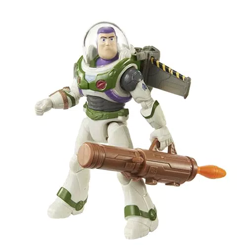 Disney Pixar Lightyear Alpha Buzz Figura con movimientos de juguete