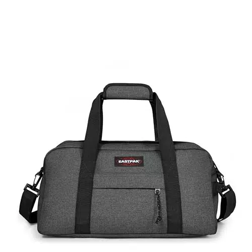 EASTPAK COMPACT + Bolsa de Viaje, 44 cm, 24 L, Mezclilla Negra