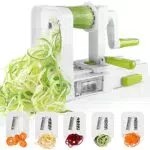 Espiralizador de Vegetales Cortador de Verduras de 5 Cuchillas