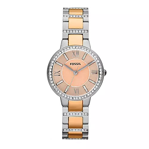 Fossil Reloj para mujer Virginia, movimiento de cuarzo