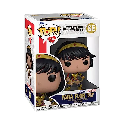 Funko Pop! Heroes: Yara Flor - DC Comics - Figura de Vinilo Coleccionable - Idea de Regalo- Mercancia Oficial - Juguetes para Niños y Adultos - Comic Books Fans - Muñeco para Coleccionistas