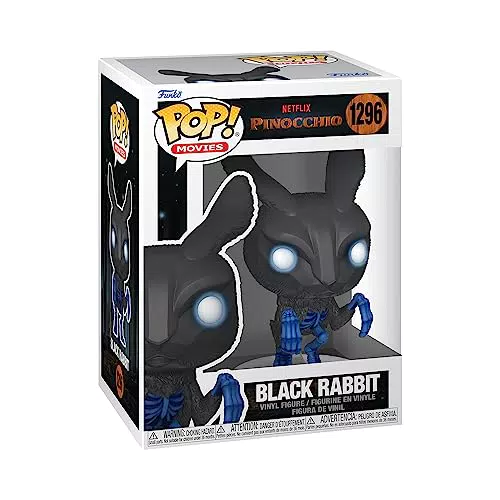 Funko Pop! Movies: Pinocchio - Black Rabbit - Pinocho - Figura de Vinilo Coleccionable - Idea de Regalo- Mercancia Oficial - Juguetes para Niños y Adultos - Movies Fans