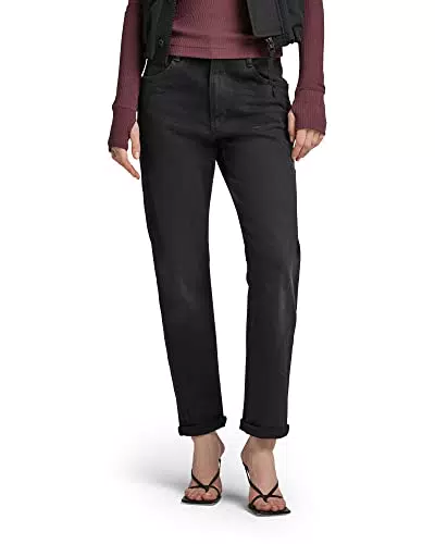 G-STAR RAW Jeans Virjinya Slim para Mujer, Negro