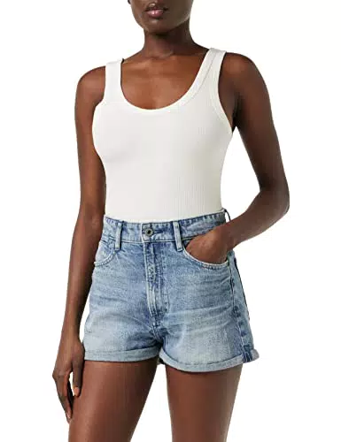G-STAR RAW Tedie Ultra High Shorts, Pantalones cortos para Mujer
