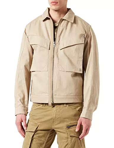 G-Star Raw Trucker Jacke para Hombre, Beige, XX
