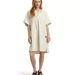 G-STAR RAW Vestido Comfy Tunic para Mujer, Beige