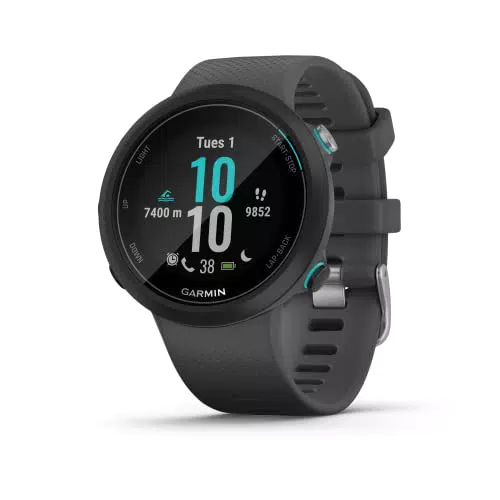 Garmin Swim 2 - Reloj inteligente para natación, color gris