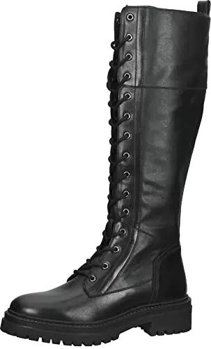 Geox D Iridea G, Botas para Mujer, Negro