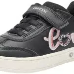 Geox J Skylin Girl, Zapatillas Niñas, Black Lt Pink