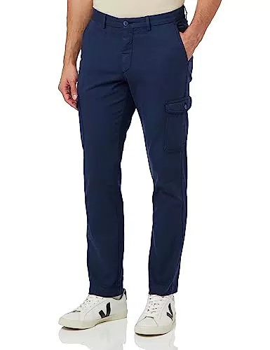 Hackett London Cargo Texstretch Pantalones, Azul, para Hombre