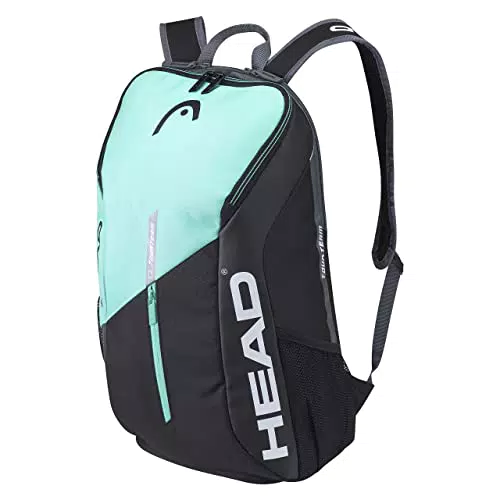 Head Tour Team Backpack, Bolsa Para Raqueta Unisex, Negro