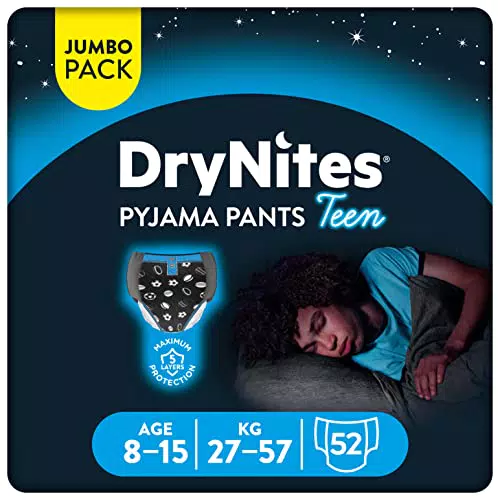 Huggies DryNites Calzoncillos absorbentes para niño 8-15