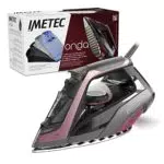 Imetec Onda F2, Plancha de Vapor con Suela Exclusiva a Ondas Patentada