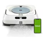 iRobot m613440 Robot fregasuelos con WiFi, Pulverizador a presión y navegación Superior