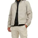 JACK&JONES JJEROCKY Clean Jacket Noos Chaqueta, String/Detail:Fake Suede