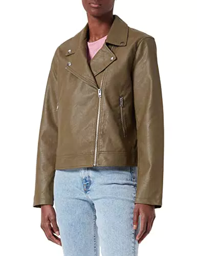 JJXX Jxgail Faux Leather Biker Jacket Noos Chaqueta de Cuero sinttico