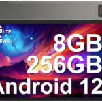JUMPER Android 12 Tablet 10.5 Pulgadas, 8GB RAM 256GB ROM Octa-Core T616