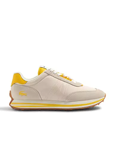 Lacoste 46sfa0005, Baskets Mujer, Off Wht YLW