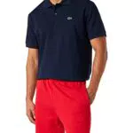 Lacoste Gh9627 Pantalones Cortos de Vestir, Rojo, M para Hombre