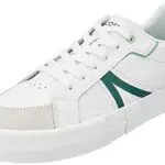 Lacoste L004 0722 2 CMA, Zapatillas Hombre, Wht Grn