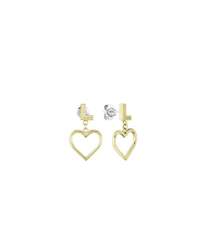Lacoste Pendientes para Mujer Colección VOLTE de Acero inoxidable