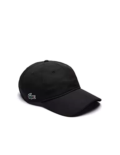 Lacoste Sport RK2662, Gorra Hombre, Negro, Talla única