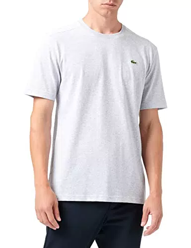 Lacoste Th7618 Camiseta, Gris, M para Hombre