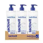 Lactovit - Leche Corporal Nutritiva con Protein Calcium y Manteca de Karité