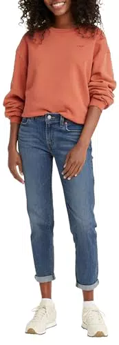 Levi's Mid Rise Boyfriend, Vaqueros, Mujer, Lapis Gem
