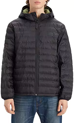 Levi's Pierce Packable Jacket Hombre, Jet Black