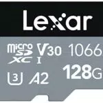 Lexar Professional 1066x Tarjeta Micro SD 128GB, microSDXC UHS-I Serie Silver