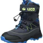 Lico Unisex Niños Sundsvall Vs Botas de nieve, marine/blau/lemon