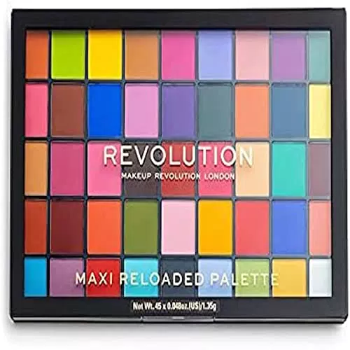 Makeup Revolution, Maxi Reloaded Paleta de sombras, Monster Mattes