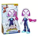 Marvel Spidey and His Amazing Friends - Figura Gigante de Ghost-Spider de 22.5 cm - Juguete para niños a Partir de 3 años